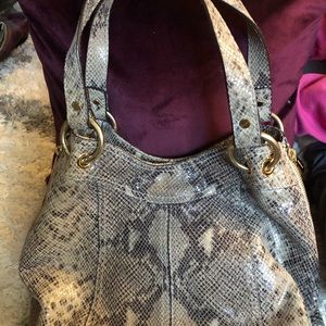 Michael Kors Snakeskin Handbag